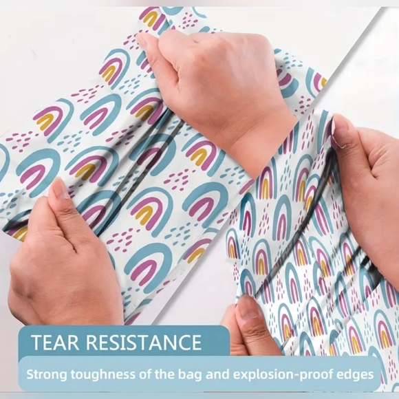 15pcs Rainbow poly mailer. New - Picture 6 of 6